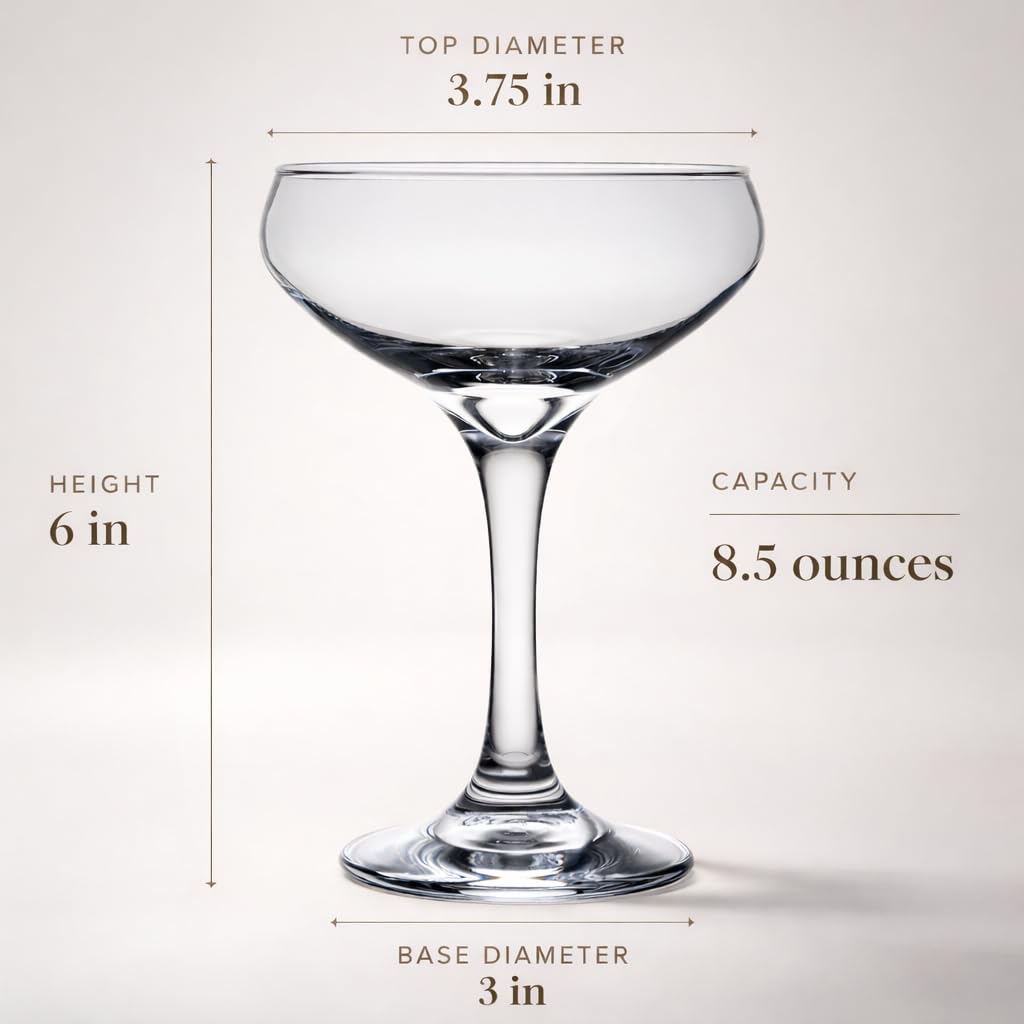 Round Table Cocktail Coupe 2-Piece Set W777