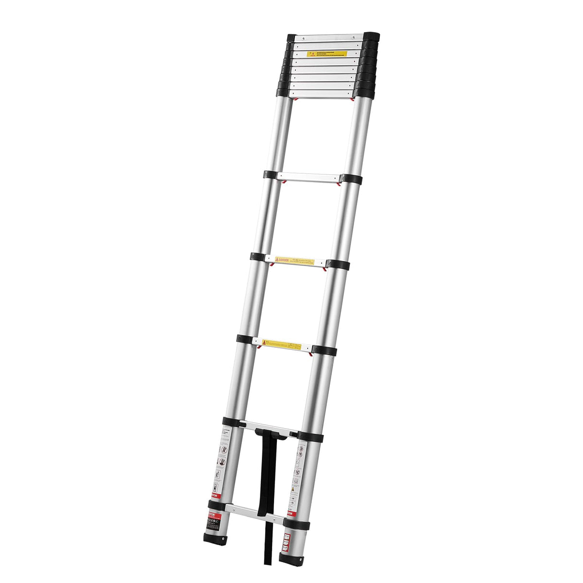 12.5ft Aluminum Telescoping Ladder 330LBS Q170077