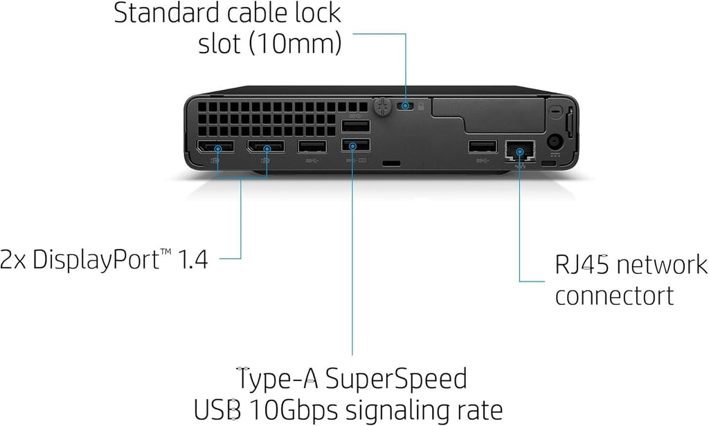 Mini Desktop PC, Intel Core i5-10500T, 16GB RAM, 512GB SSD, Windows 11 Pro Z71960