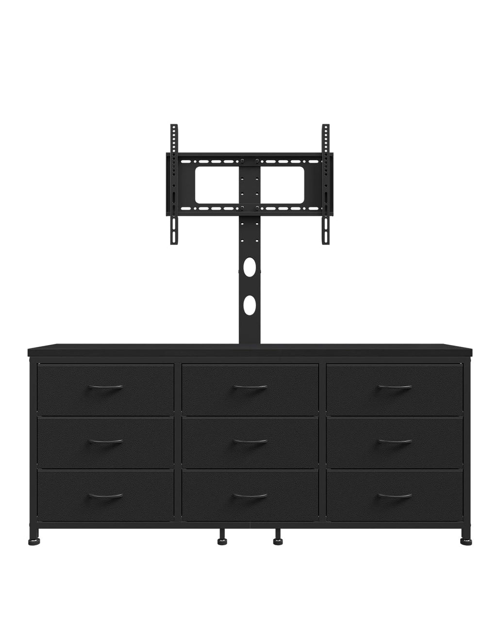 TV Stand with Mount and 9 Fabric Drawers S86151