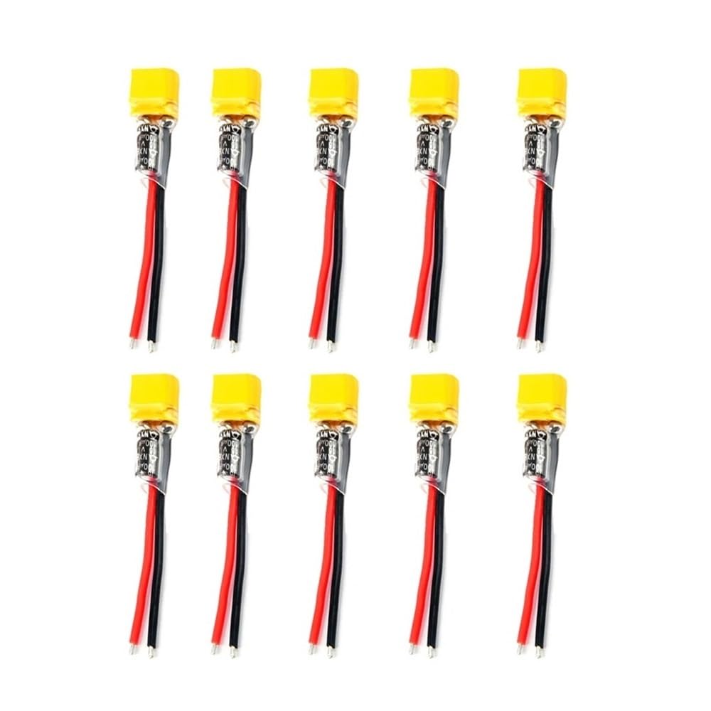 10x XT30 Pigtail Power Wire 100F Capacitor T43234
