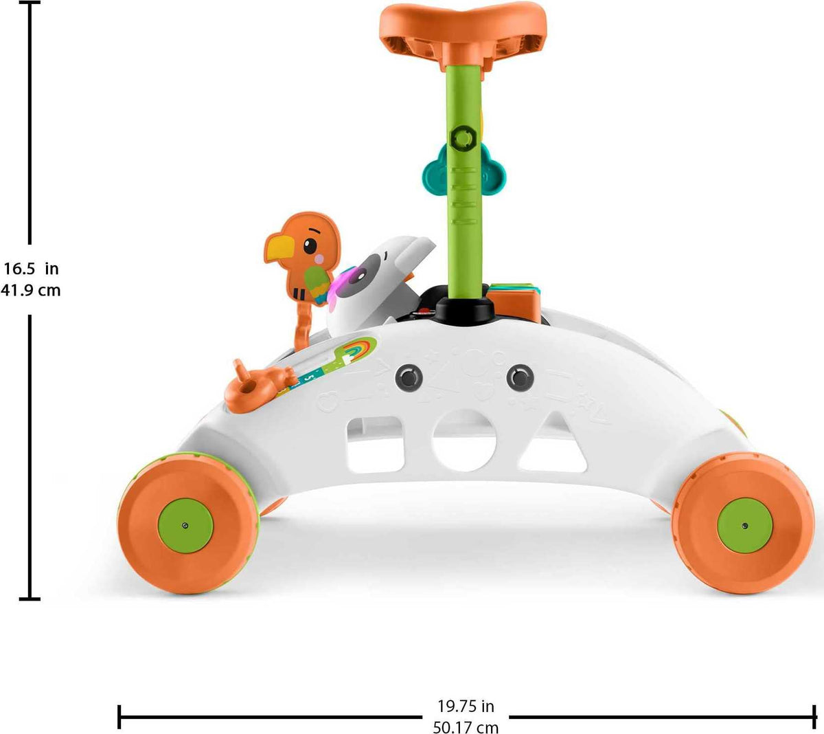 2-Sided Musical Push Toy O3142