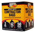 50 Count 42 Gallon Heavy Duty Contractor Bags J206