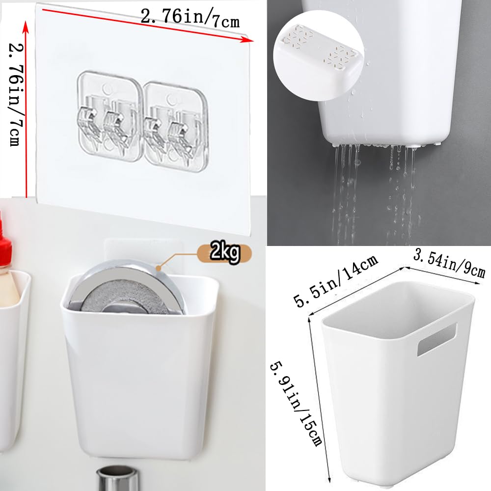 Self Adhesive Wall Mounted Storage Box U274