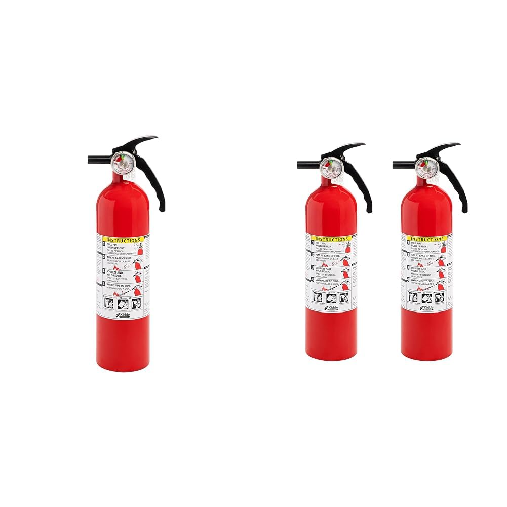 Red 2 Pack Dry Chemical Fire Extinguisher R9906