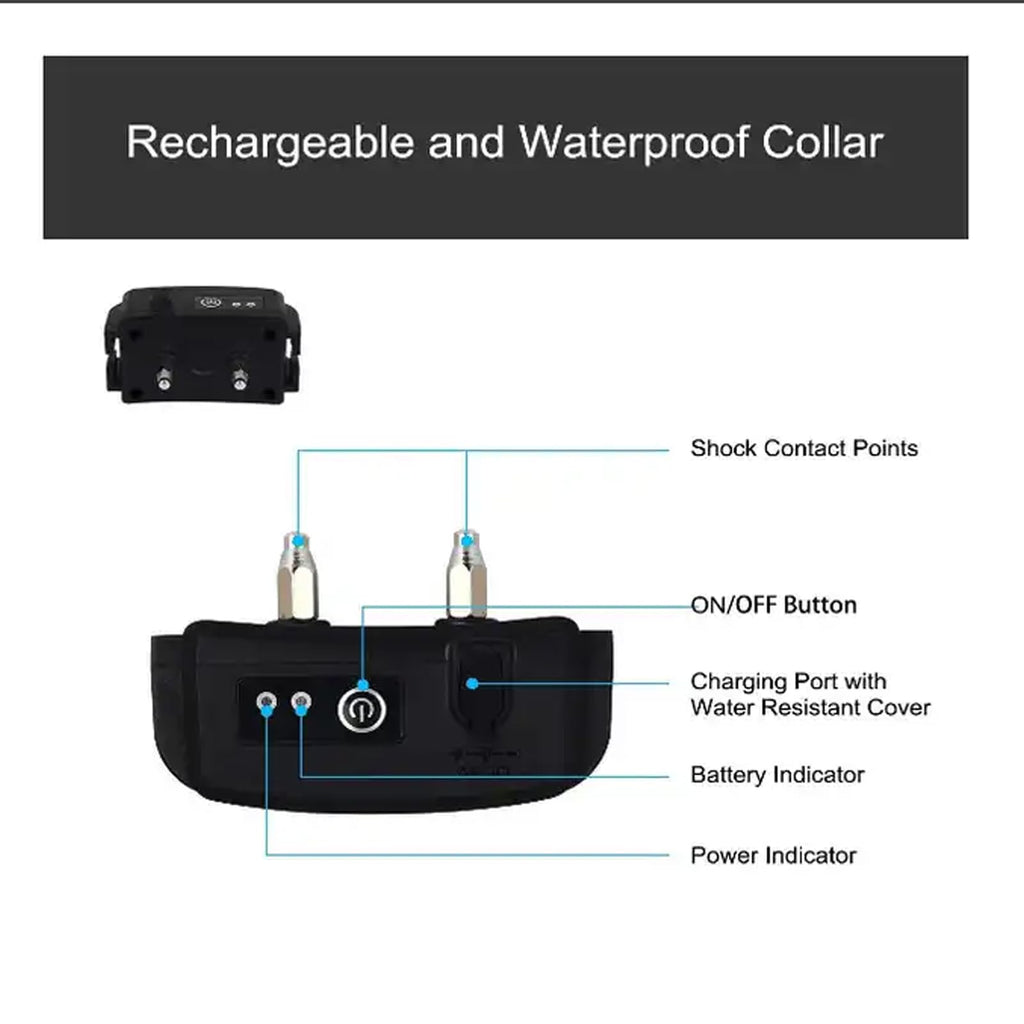 Electric In-Ground Dog Fence Waterproof Shock Collar V33119