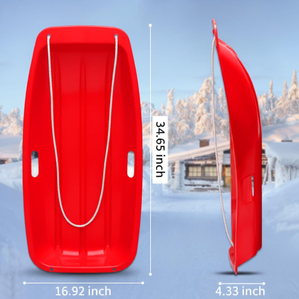 2-Person Sled 35" Toboggan Y276