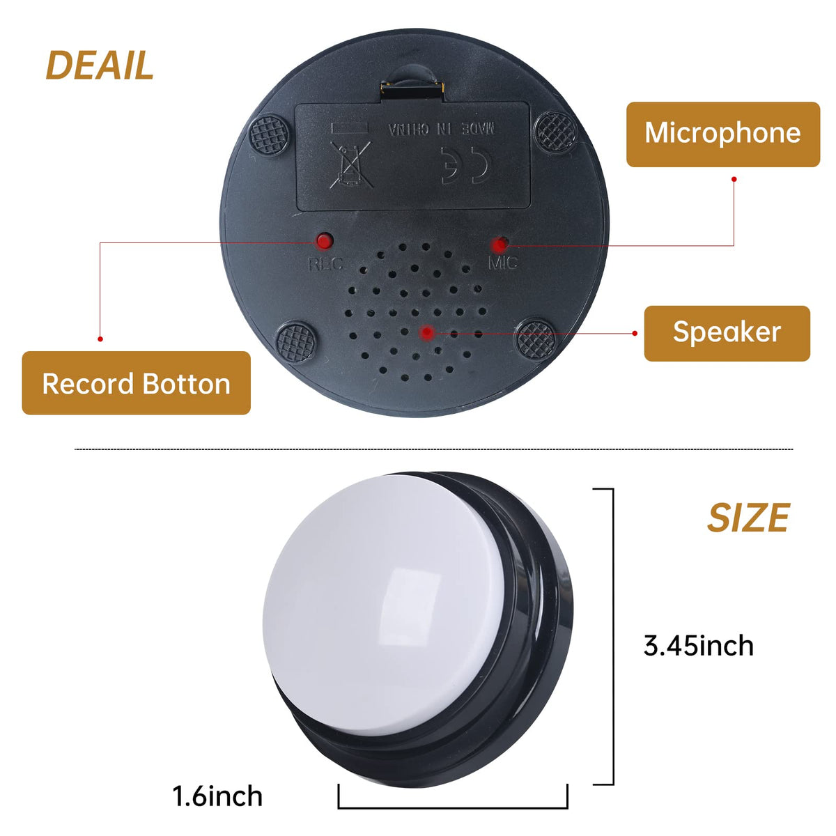 30 Second Record Button H200