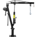 Hydraulic Pickup Truck Crane with Hand Winch, 2000-Lb. Capacity, Adjustable Boom, 360° Pivot Z971833