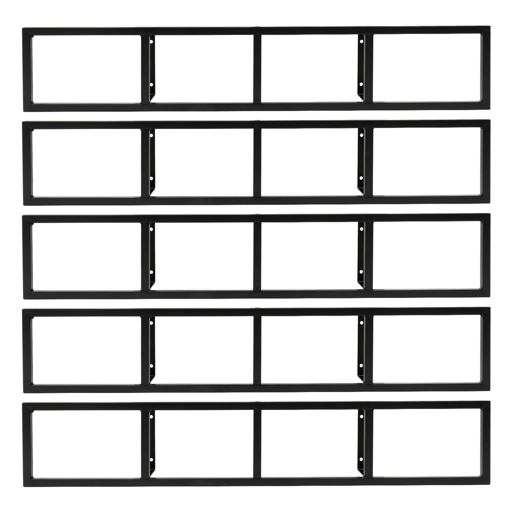 34 Inch Wall Mount Media Storage Rack X94008