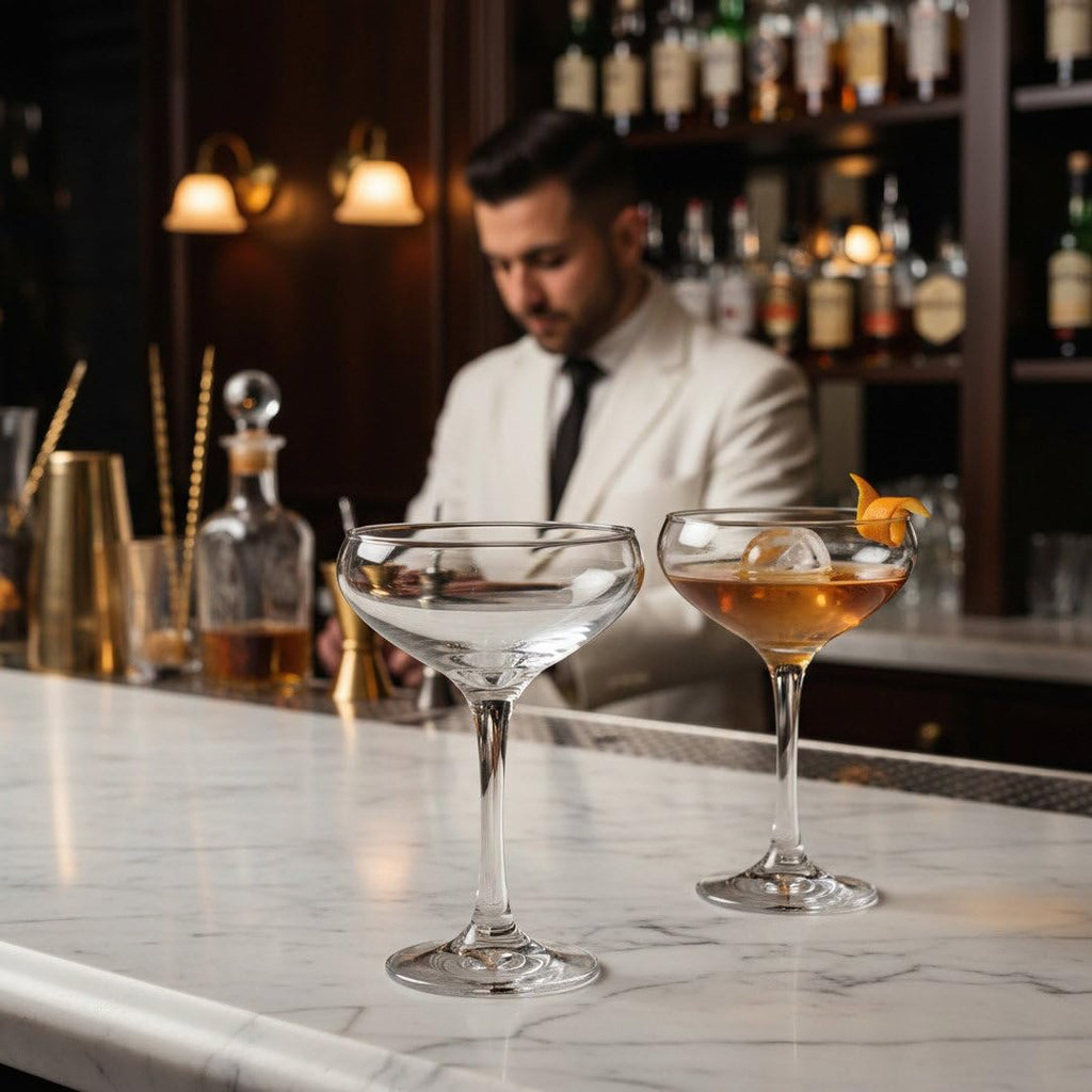 Round Table Cocktail Coupe 2-Piece Set W777