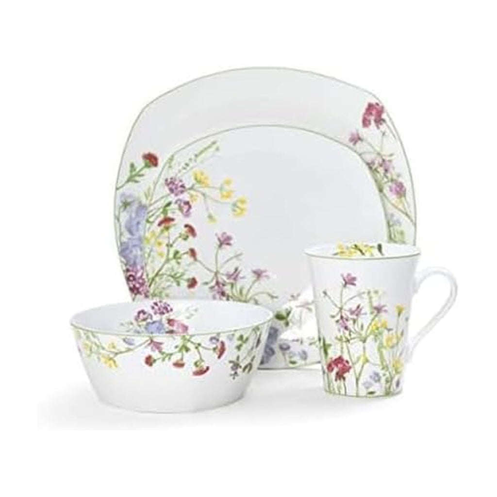 16-Piece Bone China Dinnerware Set Service for 4 S998