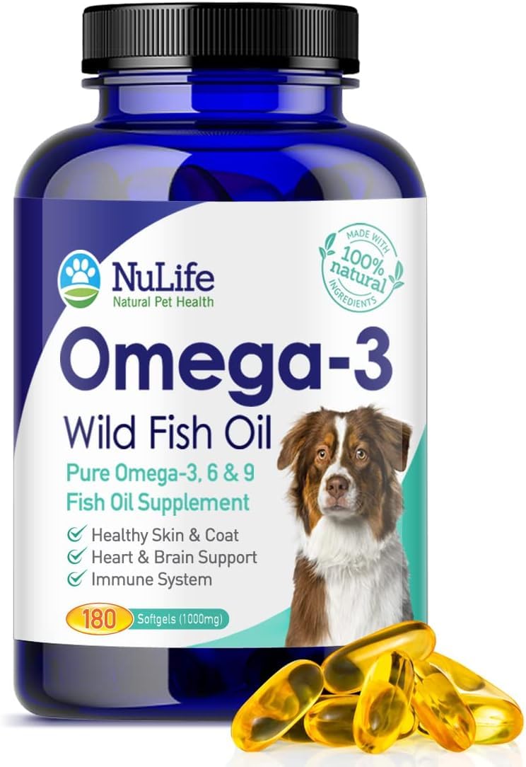 Omega 3 Fish Oil 1000mg 180 Capsules I706