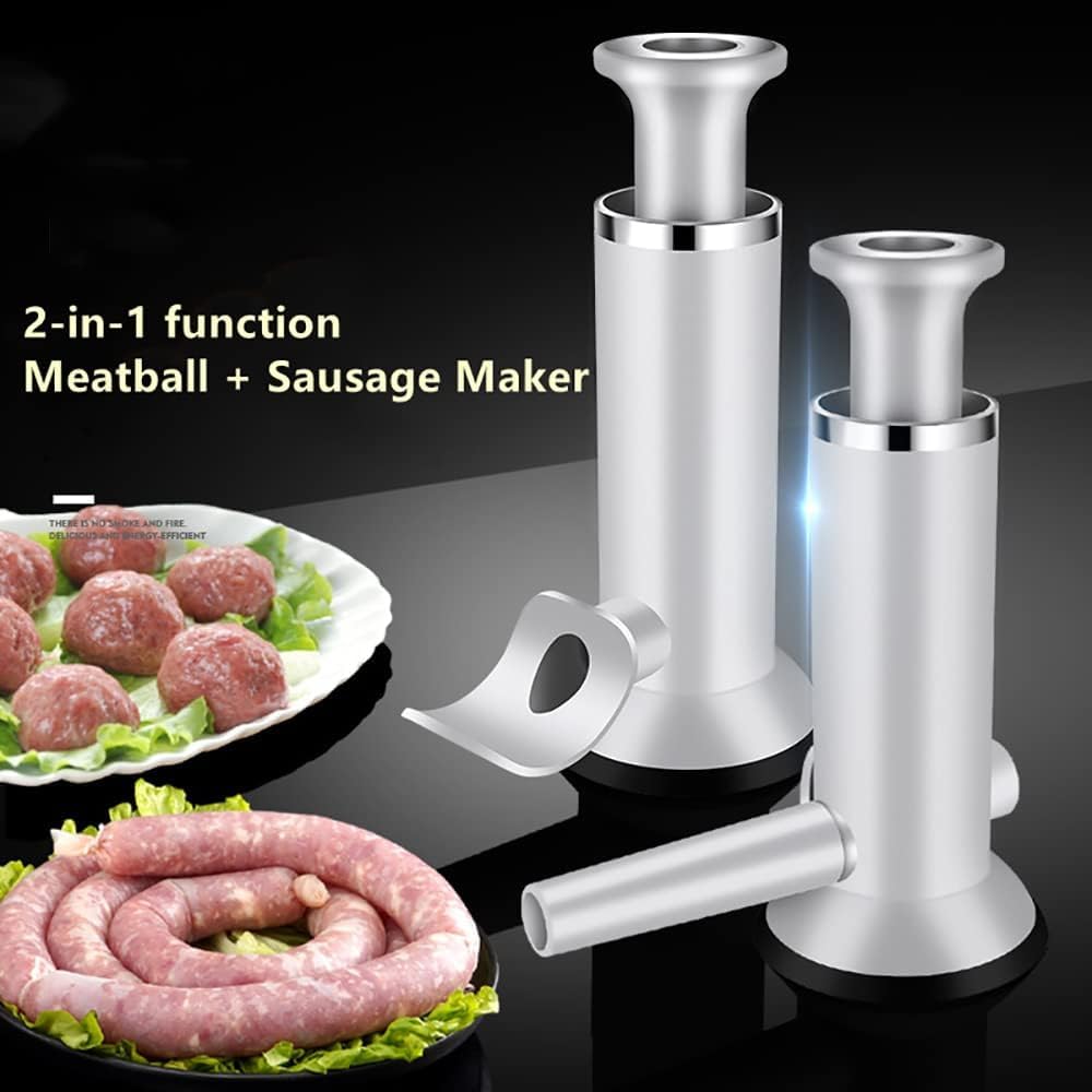 2 in 1 Vertical Sausage Stuffer with 2 Tubes I59012