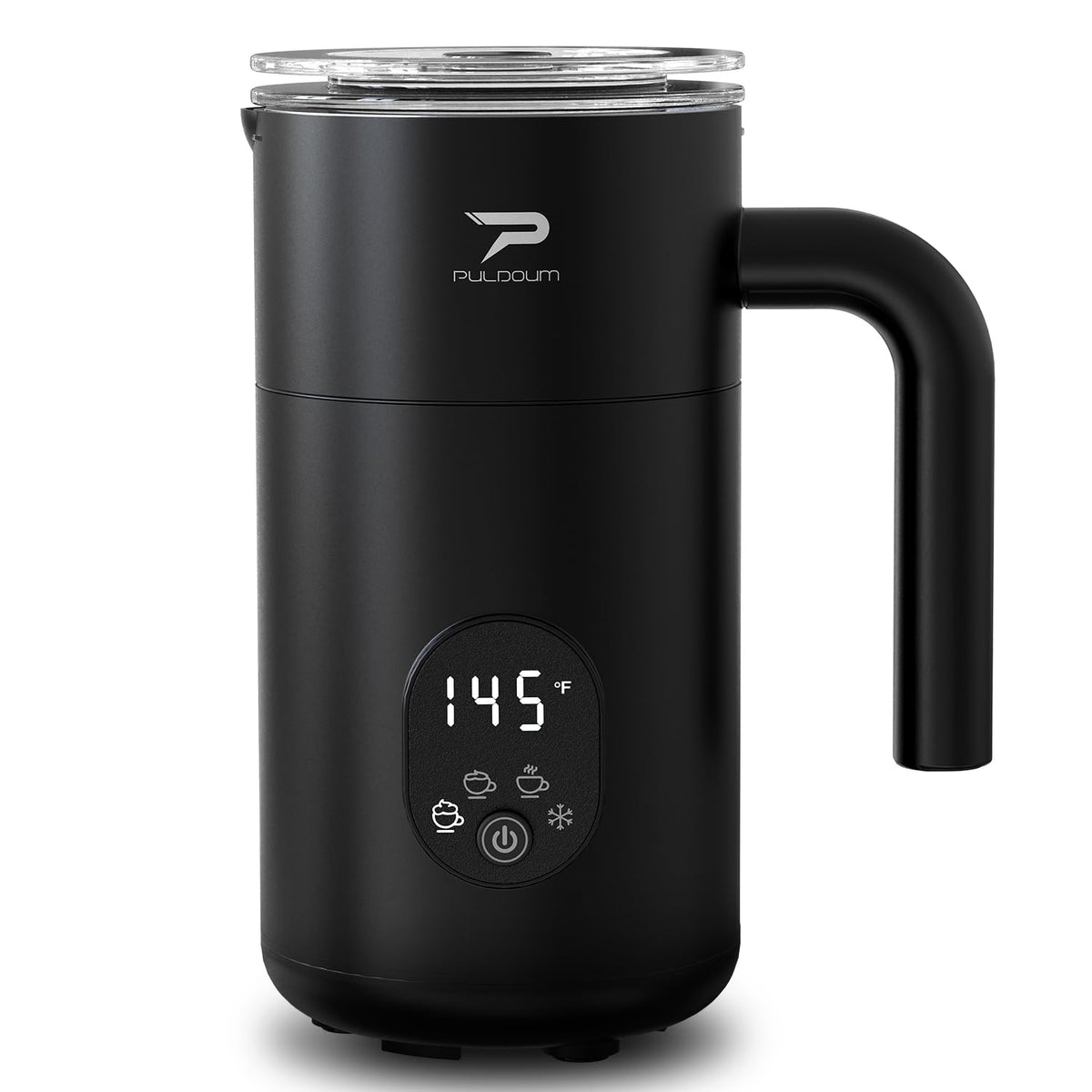 4 in 1 Automatic Milk Frother and Steamer 350ML Black T37566