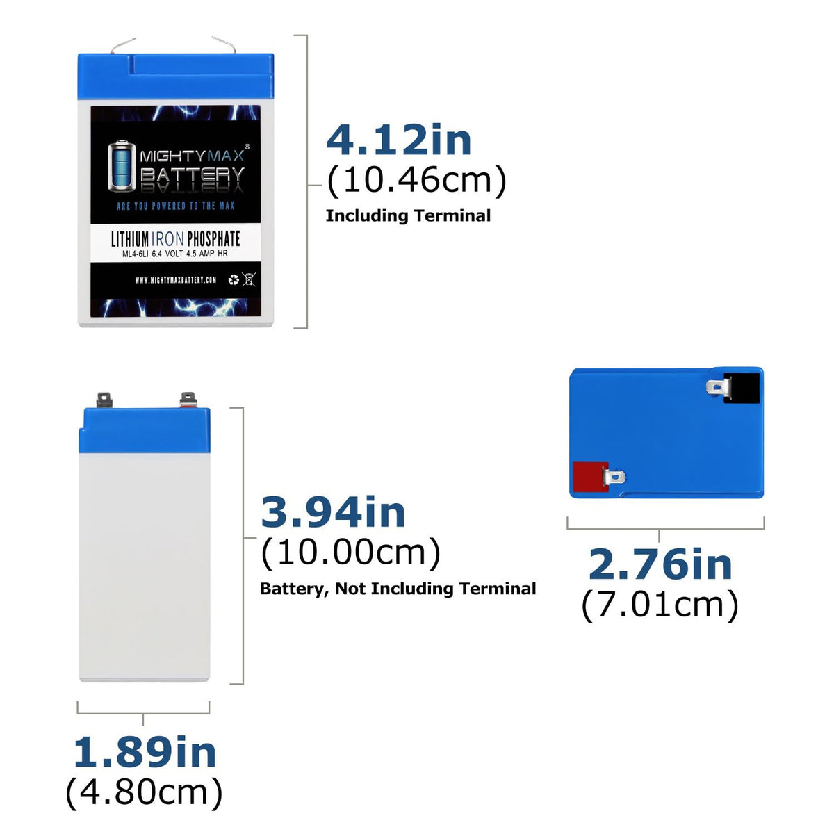 6V 4.5AH Lithium Replacement Battery N35040