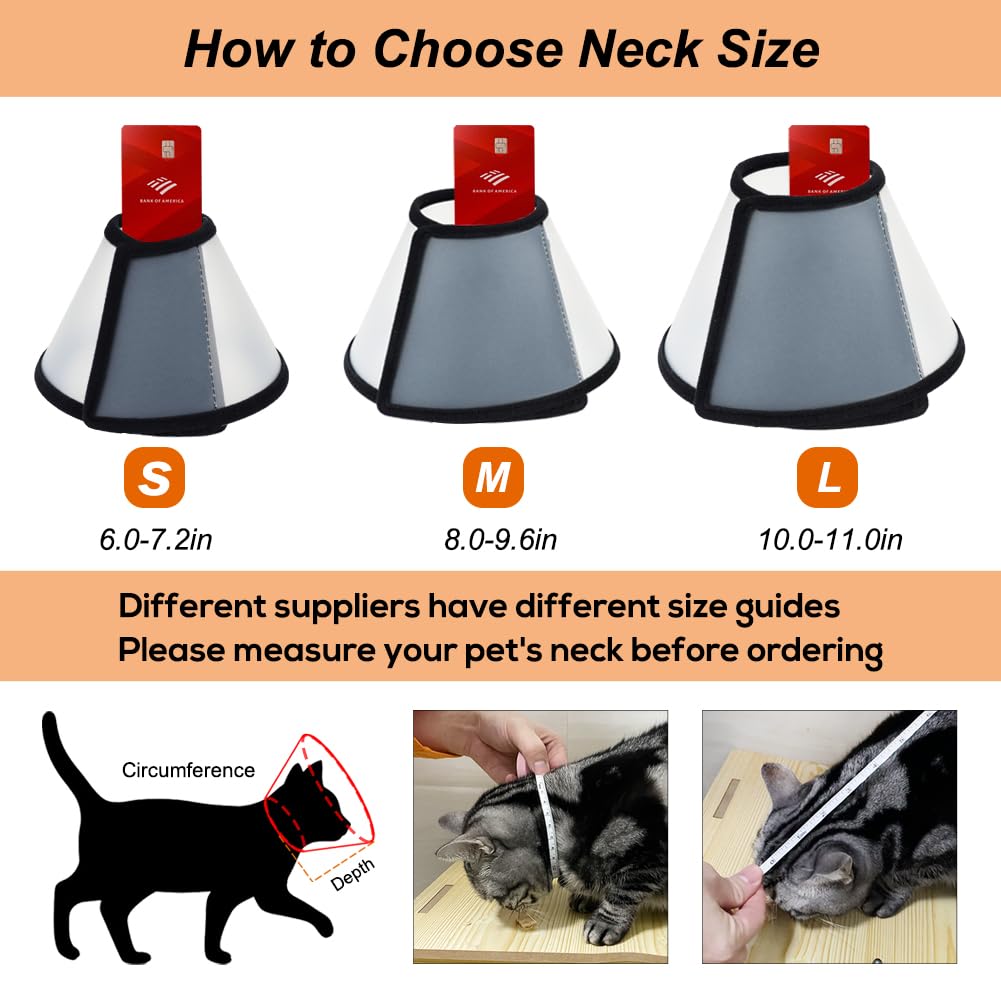 Adjustable PVC Cat Recovery Cone C657956