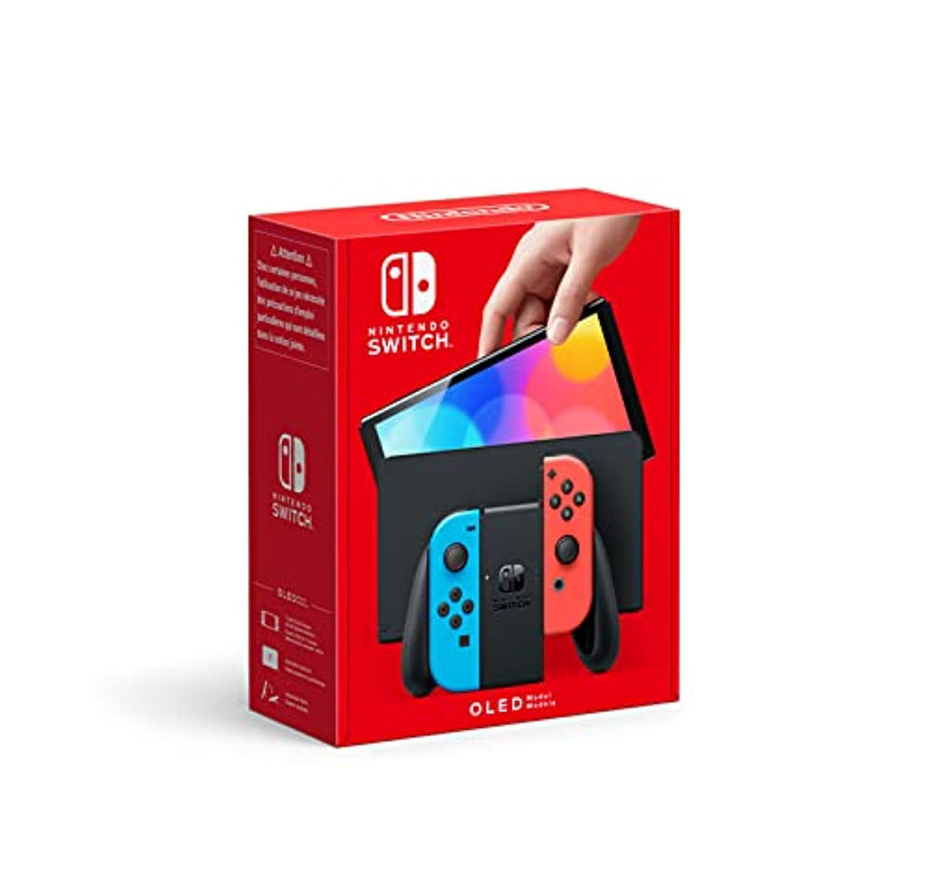 Nintendo Switch OLED Model Neon Blue Neon Red L47164