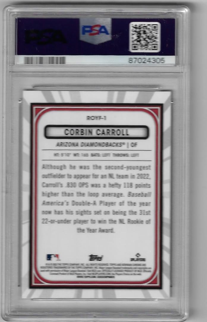 Graded 10 Baseball Card F65033