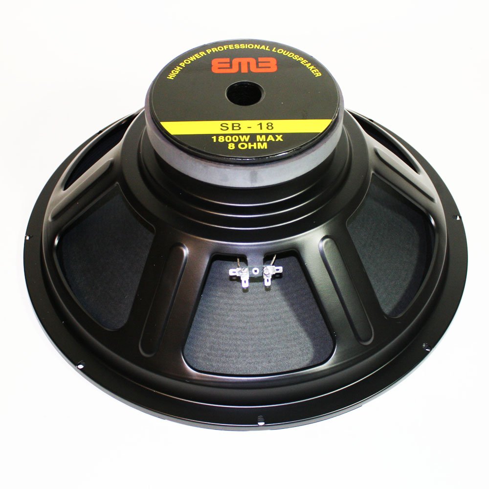 18-Inch Car Audio Subwoofer Speaker, 1800W Max Power, 8 Ohm S928706