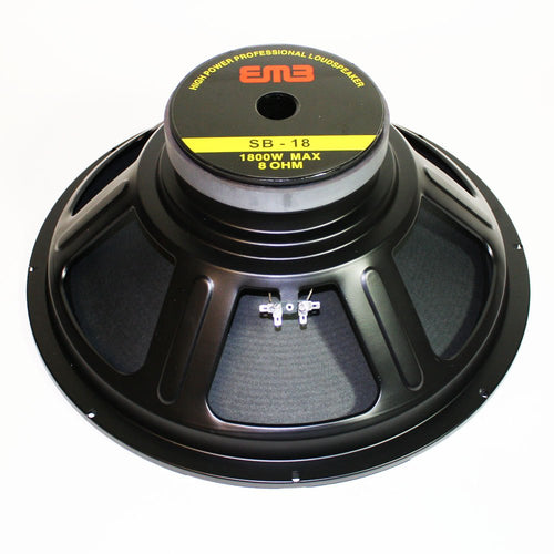 18-Inch Car Audio Subwoofer Speaker, 1800W Max Power, 8 Ohm S928706