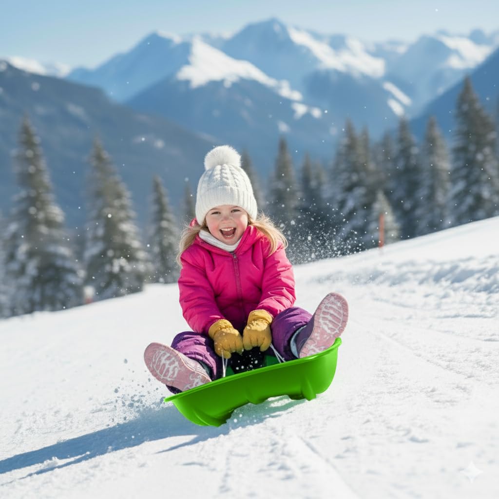 2-Person Sled 35" Toboggan Y276