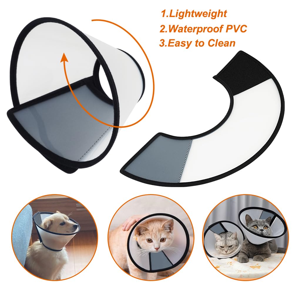 Adjustable PVC Cat Recovery Cone C657956