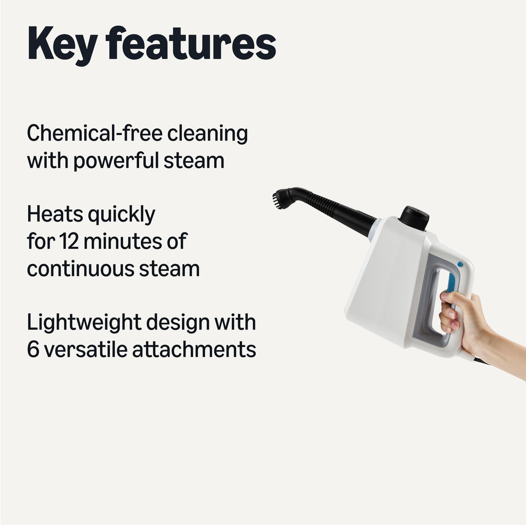 Handheld Steam Cleaner with 9 Accessories L765
