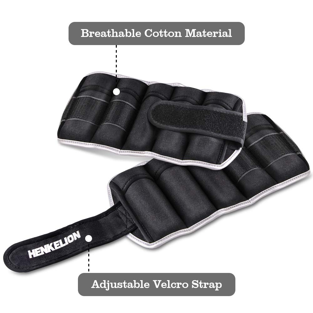 1 Pair Adjustable Ankle Weights Set Z1204