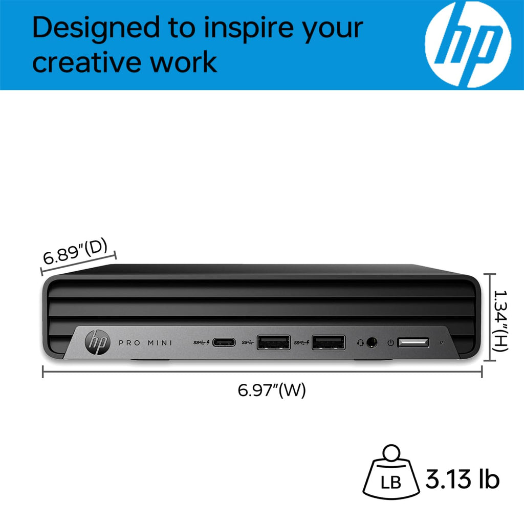 HP Mini Desktop PC Intel i7-12700T 16GB RAM 512GB SSD Windows 11 Pro K27643