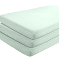 3-Pack Ultra-Soft Microfiber Fitted Crib Sheet Q259
