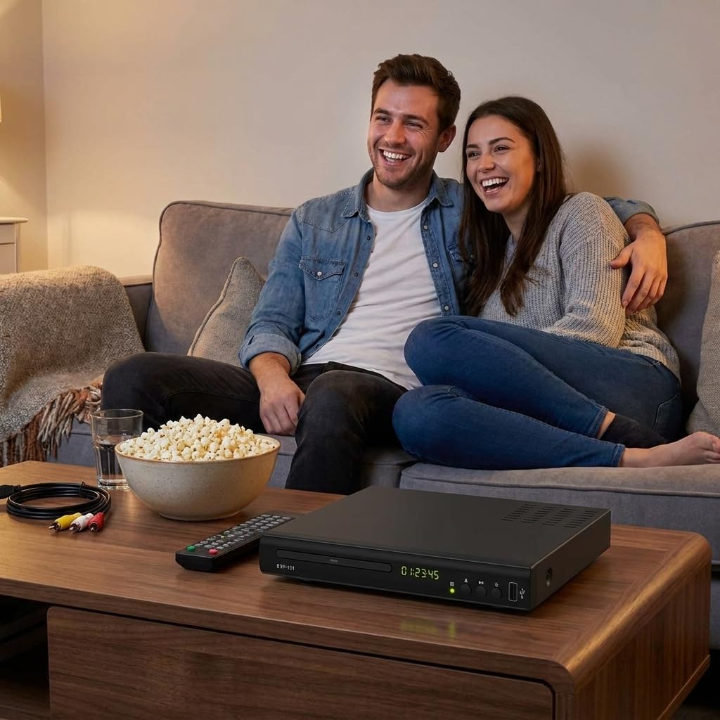 Blu Ray DVD Player 1080P Disc System with HDMI AV Cable L49279