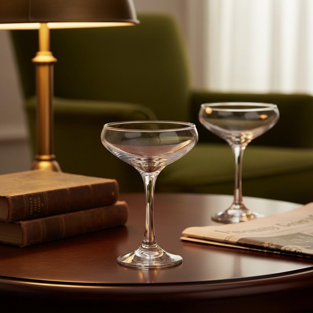 Round Table Cocktail Coupe 2-Piece Set W777