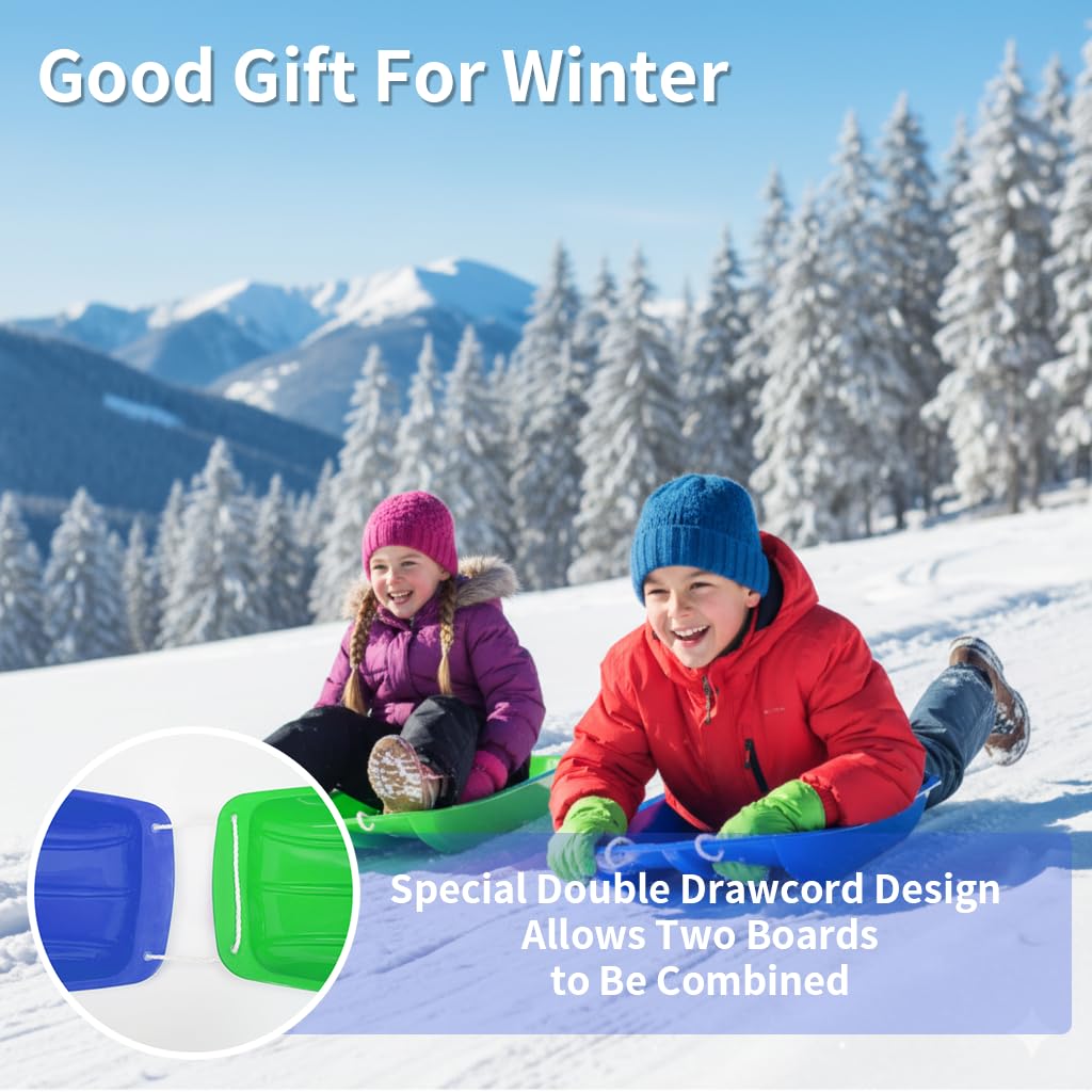 2-Person Sled 35" Toboggan Y276