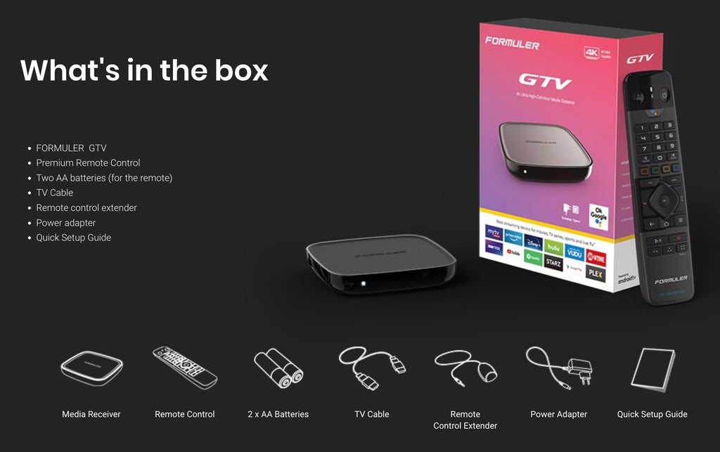 4K Media Streaming Box with Voice Remote Q651022