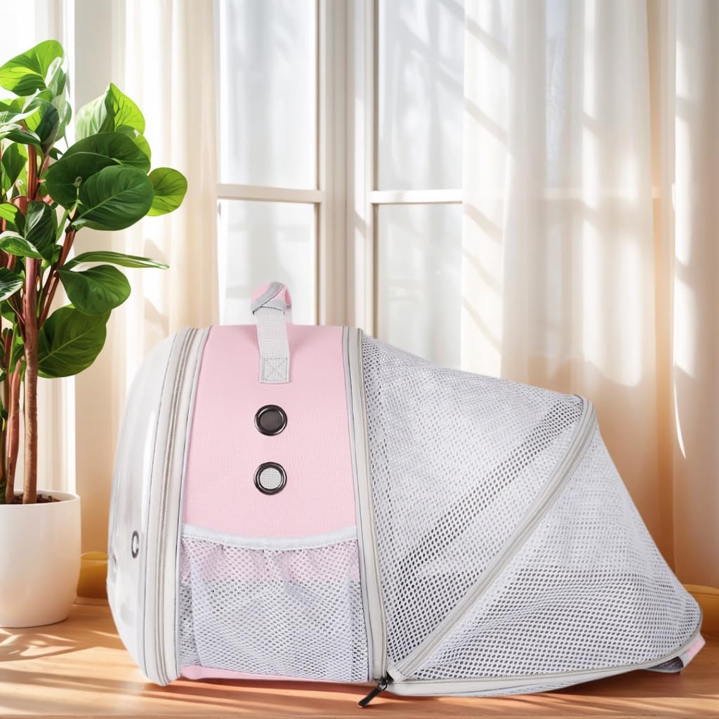 Expandable Breathable Pet Carrier Backpack H286758