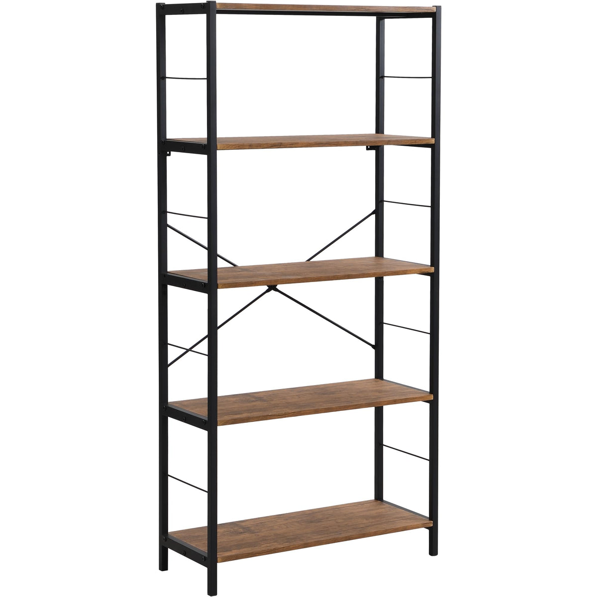 5 Tier Bookshelf with Coffee Shelves U214372