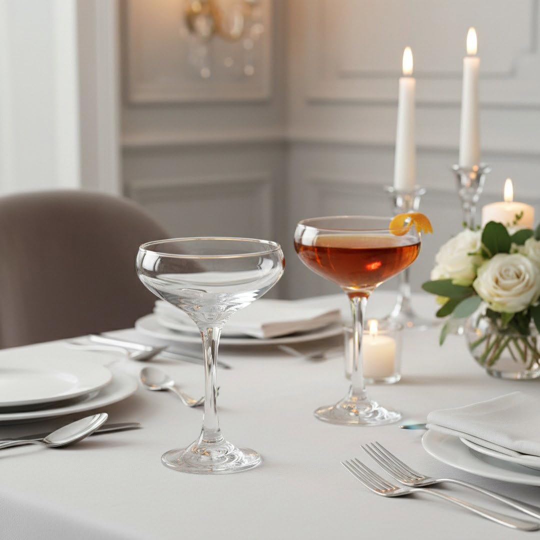 Round Table Cocktail Coupe 2-Piece Set W777