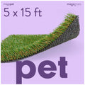 15 x 25 Feet Artificial Grass Mat C427649