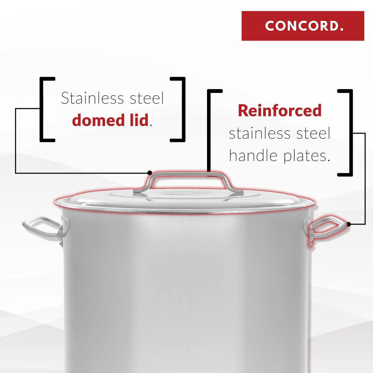 Stainless Steel Stock Pot with Steamer Basket 40 Quart T718397