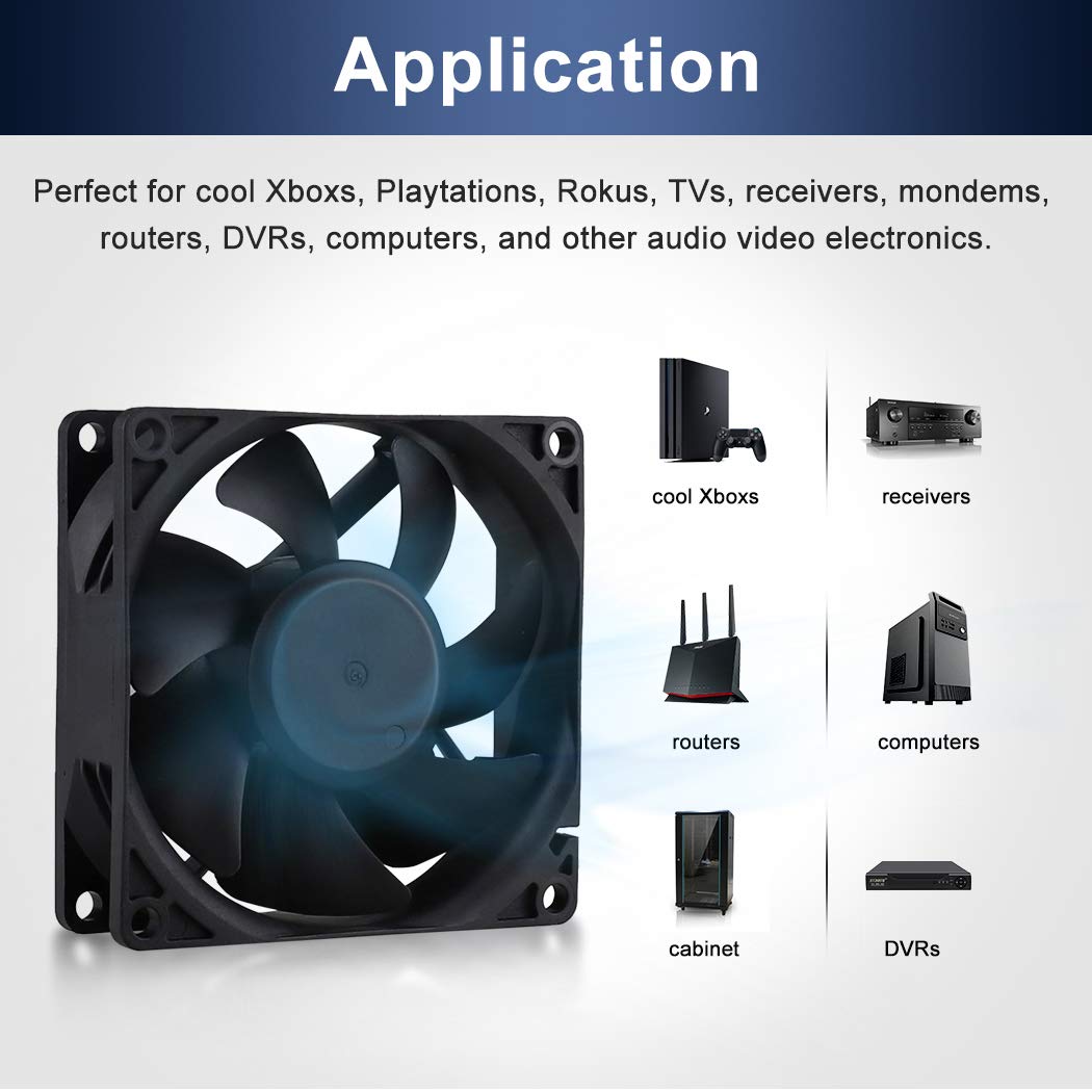 80mm EC Axial Brushless Cooling Fan B45687
