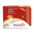 Large Adult Diapers with Tabs, 12 Ct B838