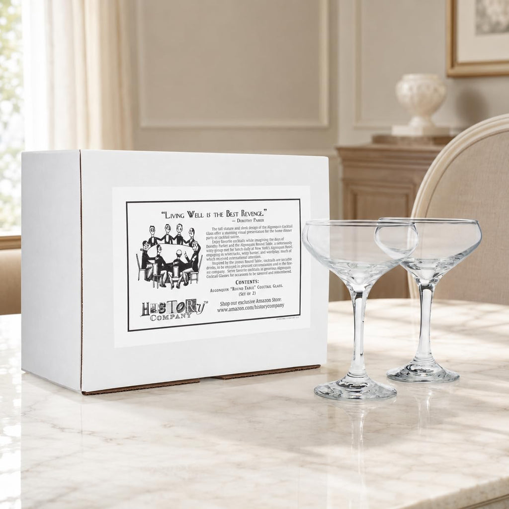 Round Table Cocktail Coupe 2-Piece Set W777