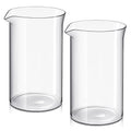 2 Pcs Borosilicate Glass French Press Replacement, 34 oz T717220