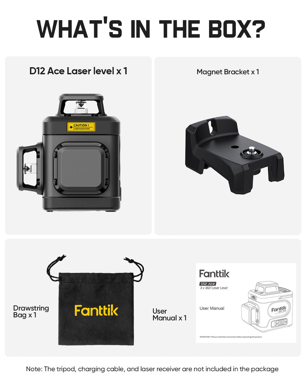 Laser Level 3x360° 16 Lines Self-Leveling V908