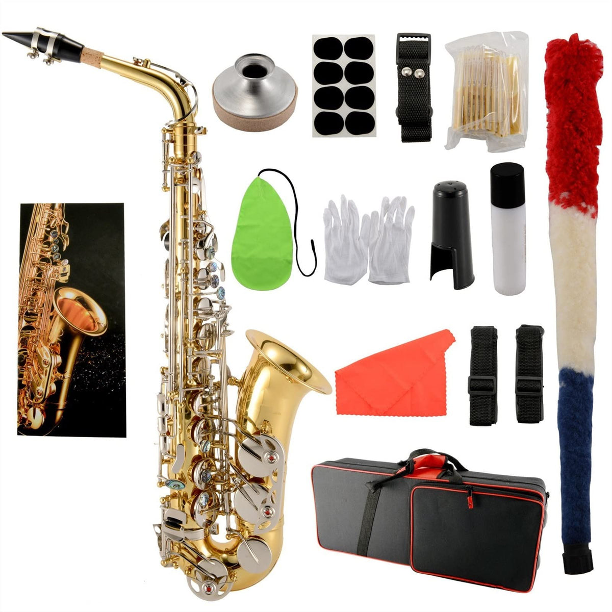 E Flat Alto Saxophone Musical Instrument I714