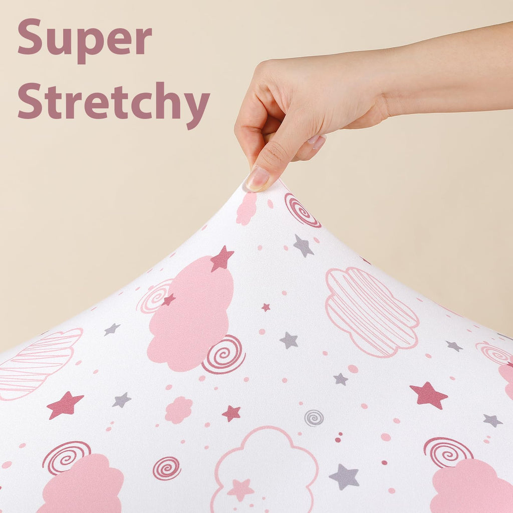 3 Pack Fitted Crib Sheets 52”x28” X913