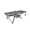 Camping Cot with Removable Side Table and Carry Bag U849209