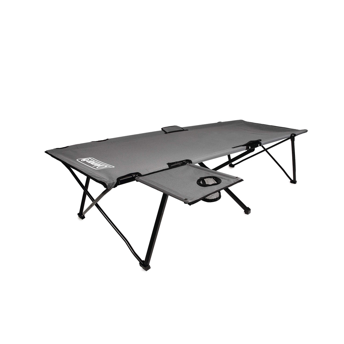 Camping Cot with Removable Side Table and Carry Bag U849209