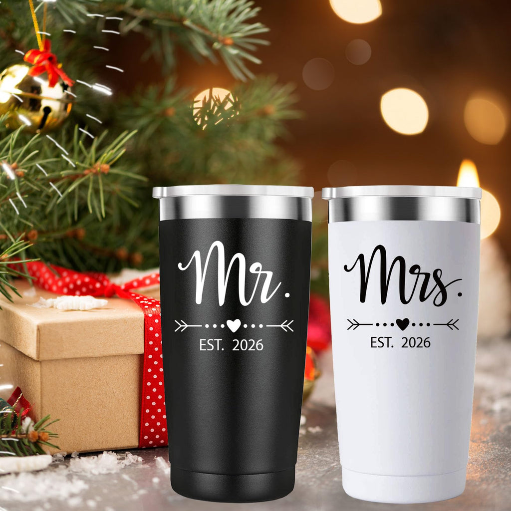 20 oz Black & White Tumbler J42751